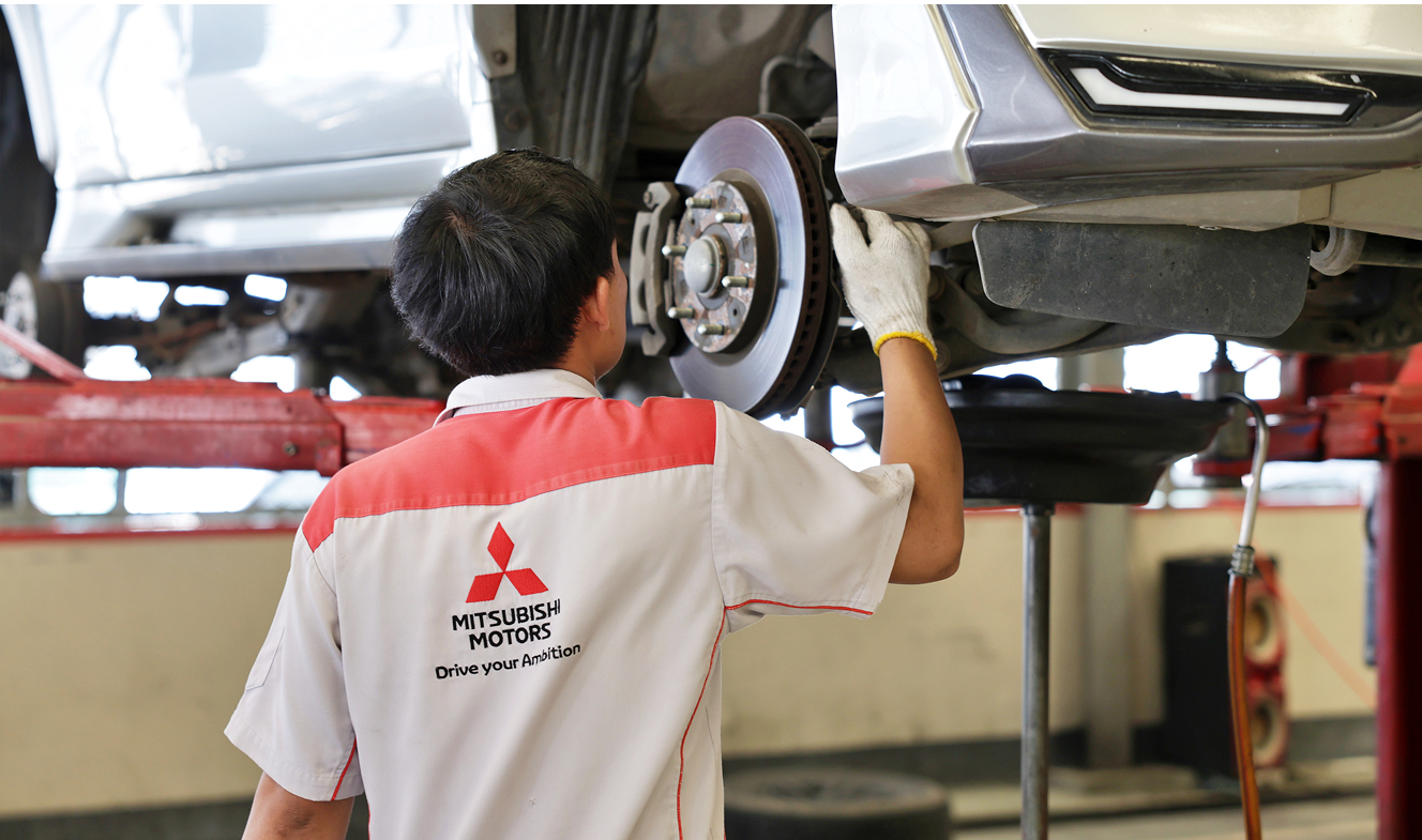 ซ่อมตัวถังและสีมิตซุบิชิ